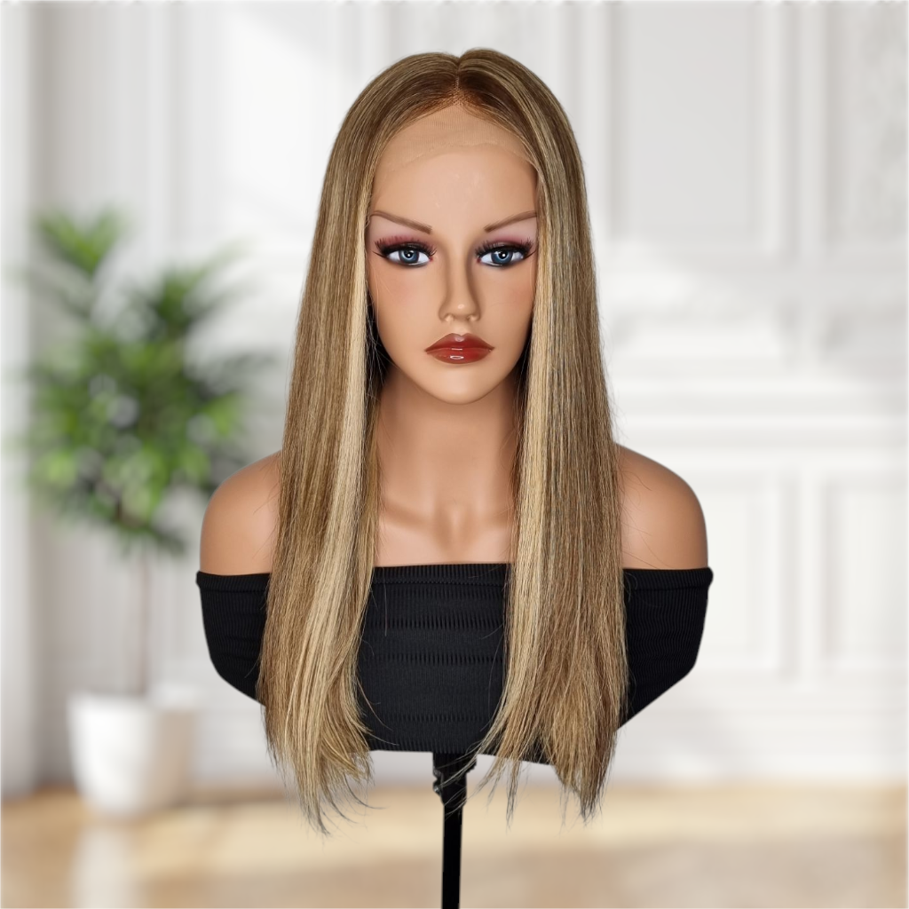 HD Lace Perücke Blond Mix