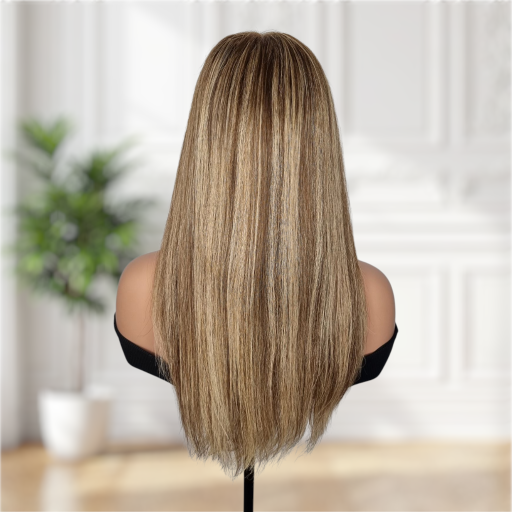 HD Lace Perücke Blond Mix