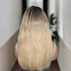 HD Lace Perücke Blond Ombre